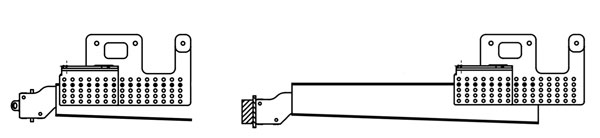 Verlängerungen für Anhängerkupplung Renault Master 4 XDD in niedriger Position