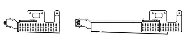 Verlängerungen für Anhängerkupplung Renault Master 4 XDD in hoher Position