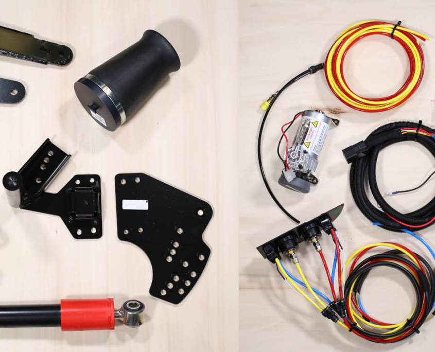 Suspensions pneumatiques auxiliaires MCK AIR DRIVE adaptables pour