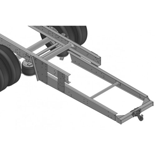 Attache-remorques pour camping-car avec châssis poids lourds Iveco