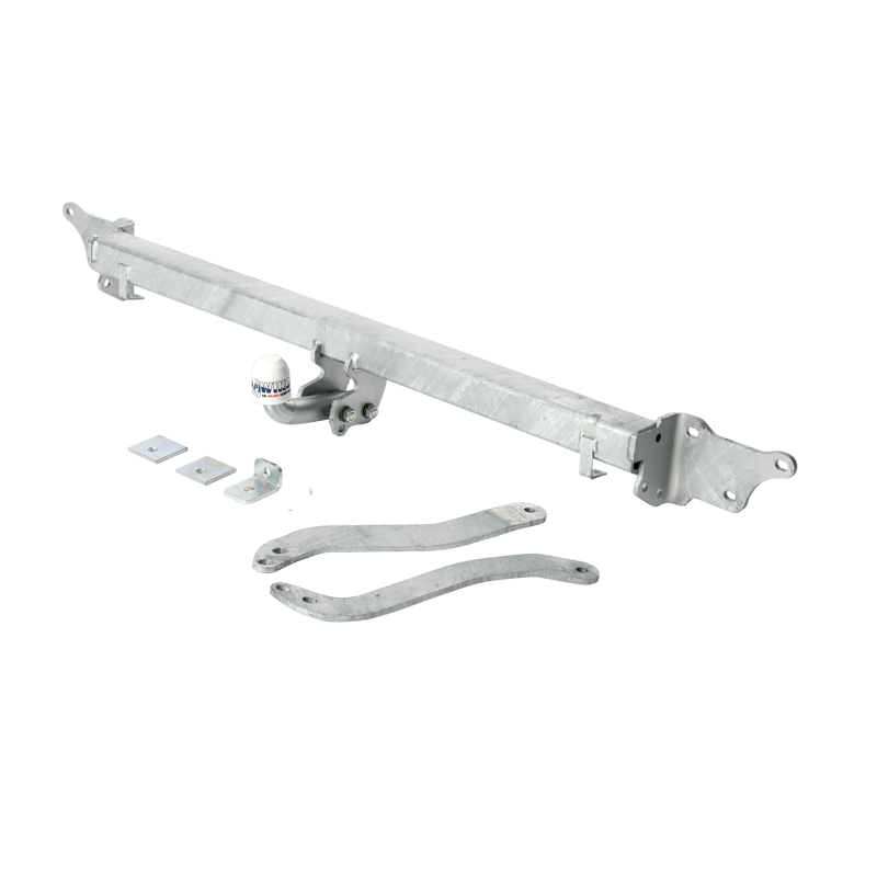 Attelage pour fourgon avec boule fixe