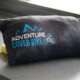 Pochette de rangement intégrée à la housse pour vélos ADVENTURE COVER BIKE