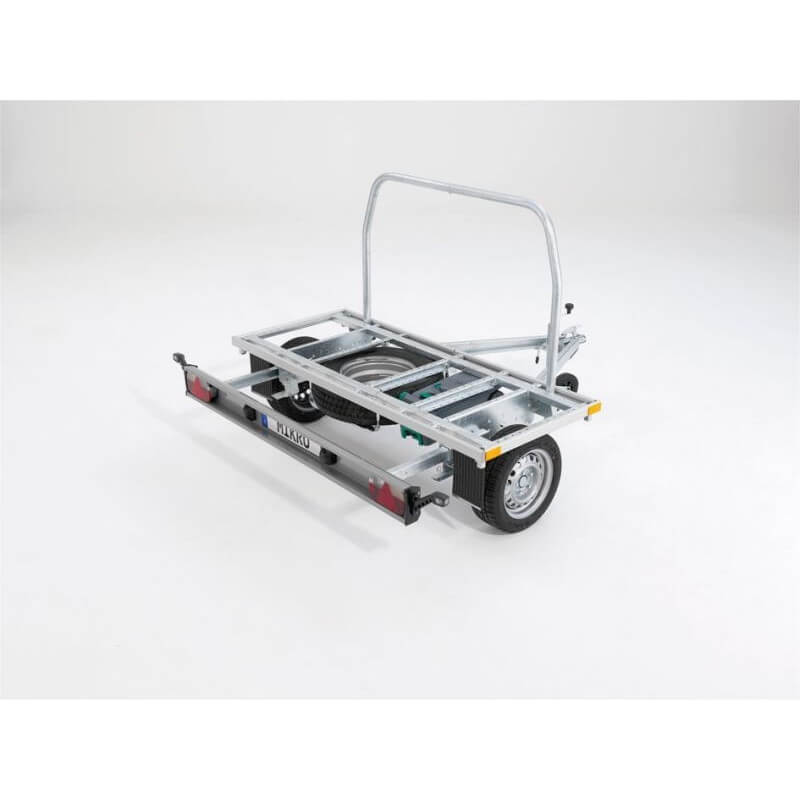 Wheely transverse trailer