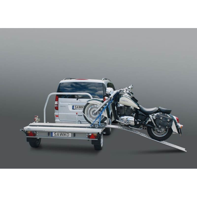 Wheely transverse trailer