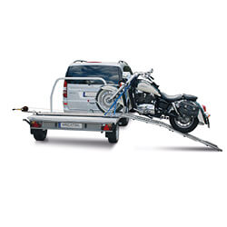 Remorque pour moto, scooter et vélo