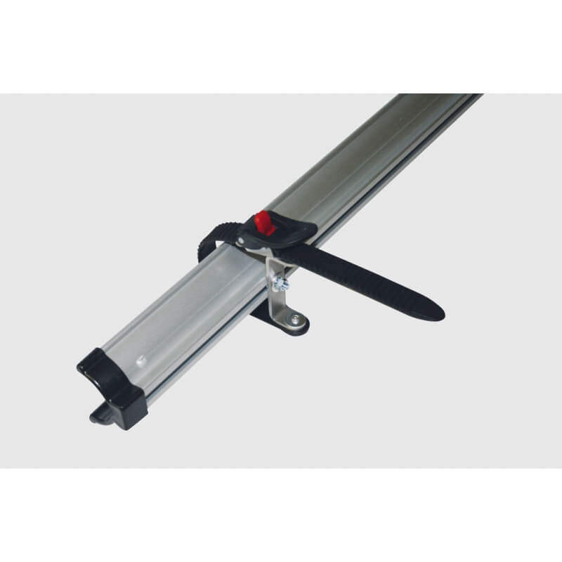 Ensemble fixation pour rail vélo