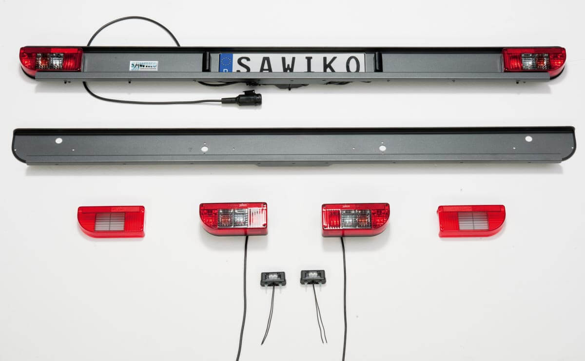 Bandeau de feux avec câblage électrique pour E-Bike et Gamme Line