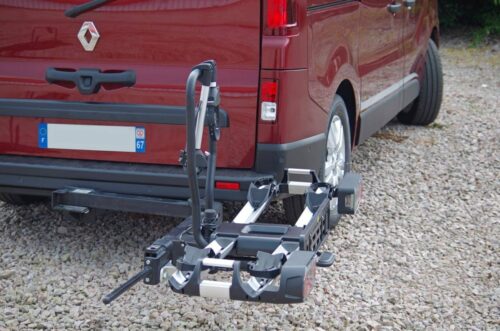 Bras pivotant pour porte-vélos sur boule d’attelage Swing-Flex Bras pivotant pour porte-vélos sur boule d’attelage Swing-Flex