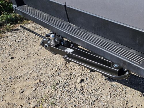 The Swing Flex swivelling arm is space-saving The Swing Flex swivelling arm is space-saving