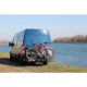 Porte-vélos VAN-BIKE 3 pour Renault Master Porte-vélos VAN-BIKE 3 pour Renault Master avec 2 vélos électriques chargés