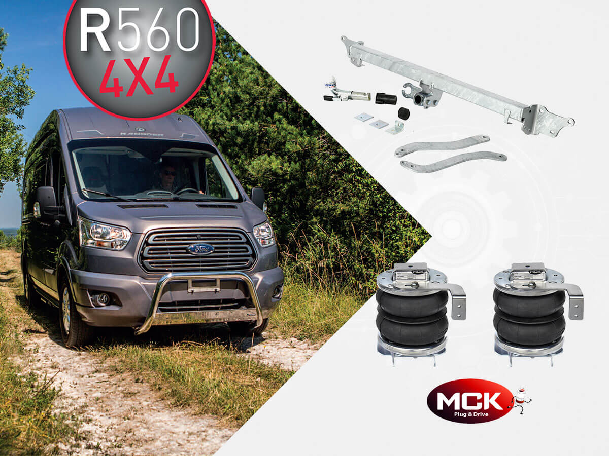 Attelage et suspensions pour Ford Randger R560 4x4