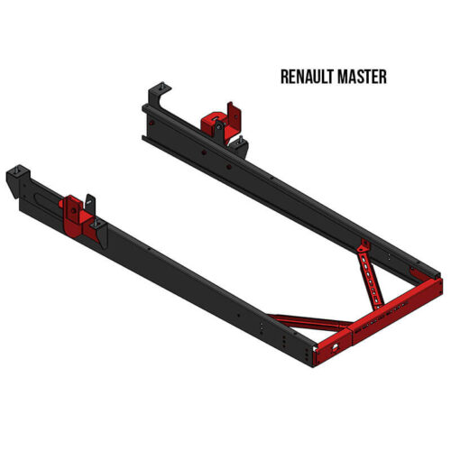 Rallonge de châssis Renault Master pour porte-moto et vélos