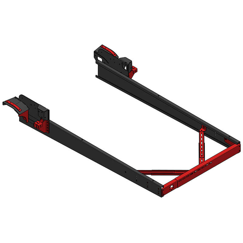 Rallonge de châssis de camping-car pour porte-moto et vélos