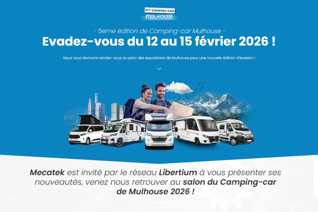 Salon du Camping-car de Mulhouse du 12 au 15 févier 2026