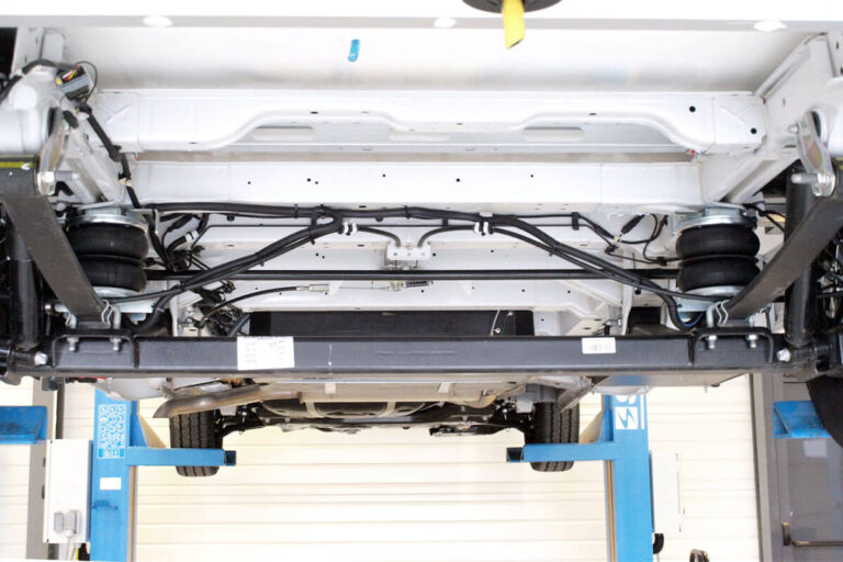 Installation of air suspension on