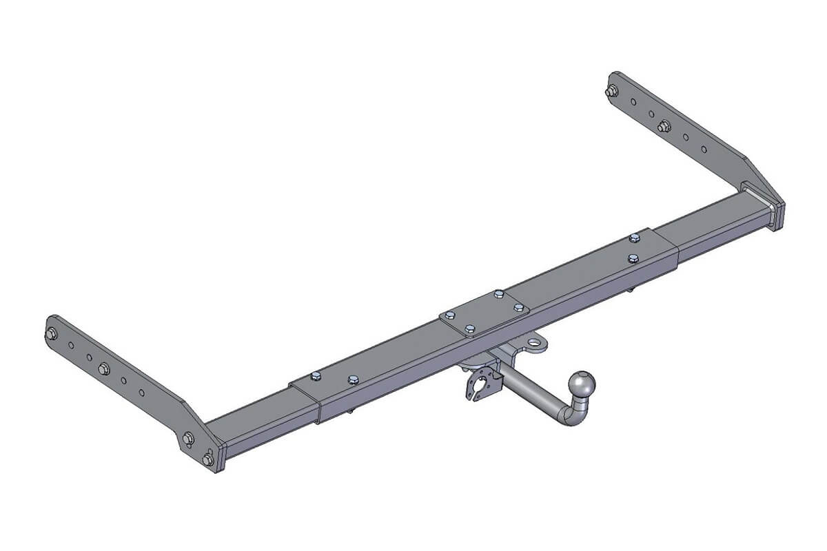 Towbar for motorhome with standard chassis under 3.5 T